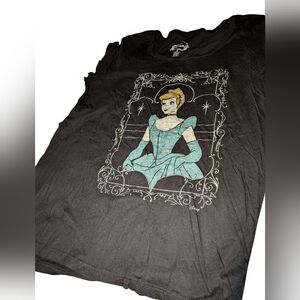 Disney Black Cotton T-Shirt by Torrid